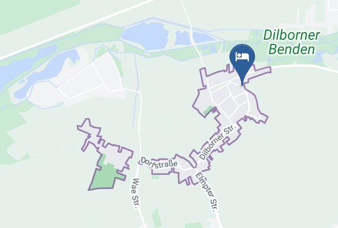 Viersen - Hotel Haus Hildegard Garni Maps