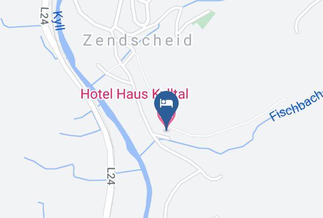 Bitburg Prum - Hotel Haus Kylltal Maps