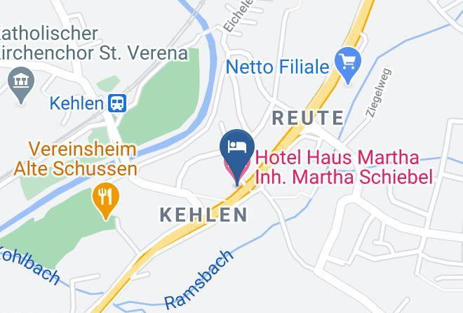 Bodenseekreis - Hotel Haus Martha Inh Martha Schiebel Maps