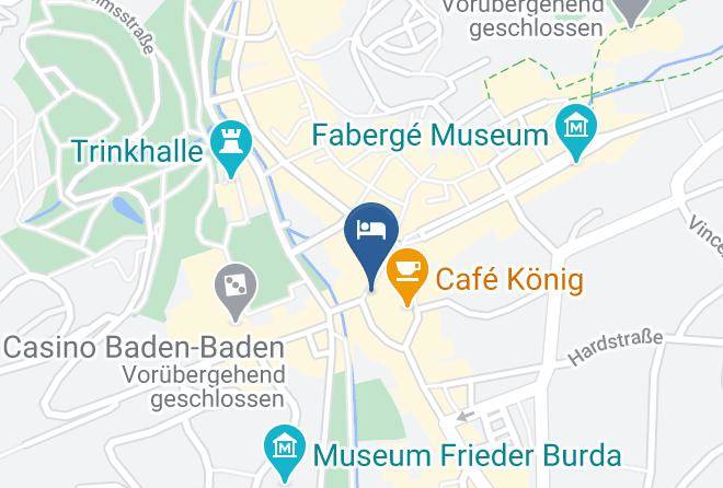 Baden Baden - Hotel Haus Reichert Maps