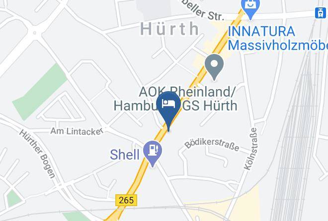 Erftkreis - Hotel Haus Sachsen Garni Maps