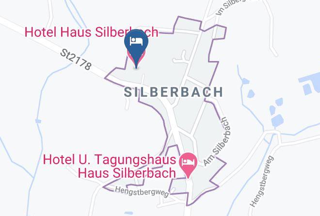 Wunsiedel - Hotel Haus Silberbach Maps