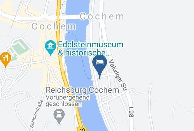 Cochem Zell - Hotel Haus Sonnschein Maps