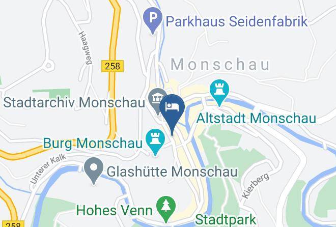 Aachen - Hotel Haus Vecqueray Maps