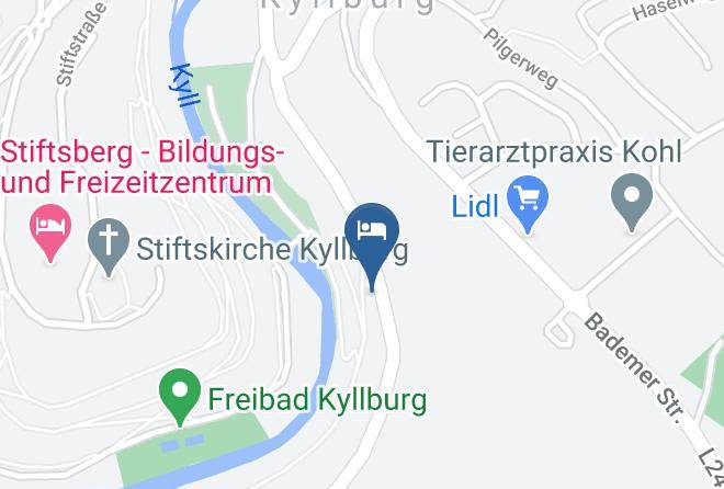 Bitburg Prum - Hotel Haus Wehrbusch Maps
