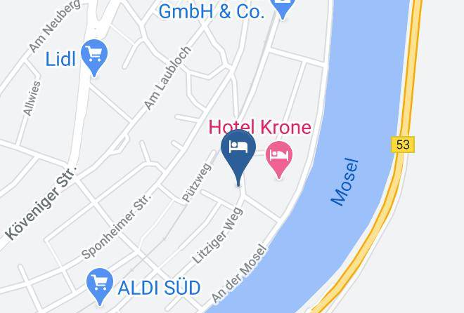 Hotel Haus Wurzgarten Map