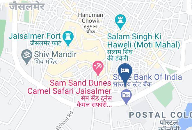 Jaisalmer - Hotel Haveli Jaisalmer Maps