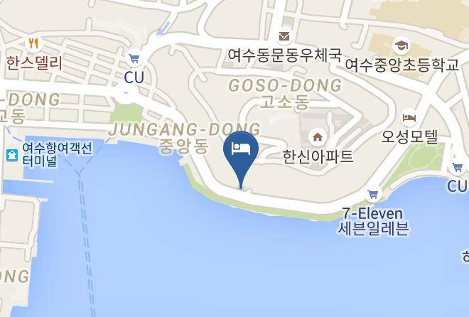 Yeosusi - Hotel Haven Maps