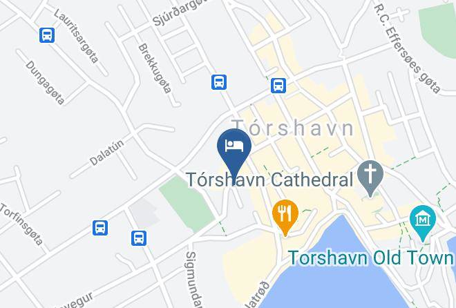 Torshavnar - 62n Hotel Maps