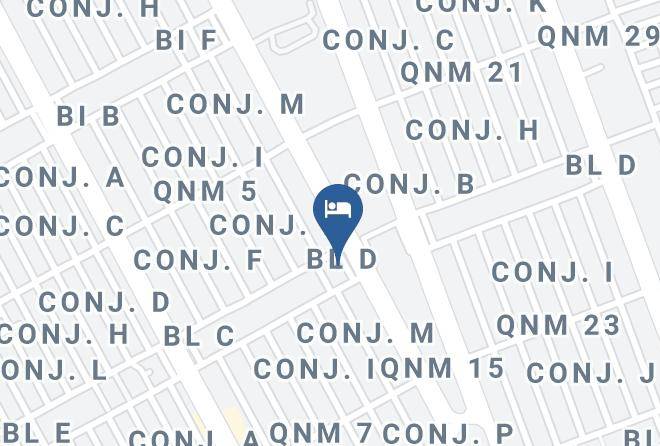 Brasilia - Hotel Hawai Maps