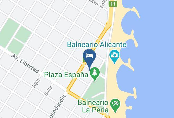 General Pueyrredon Partido - Hotel Hawaii Maps