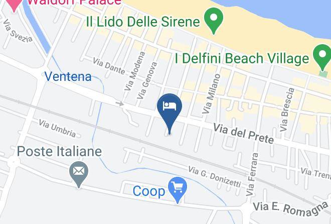 Rimini - Hotel Haway Maps