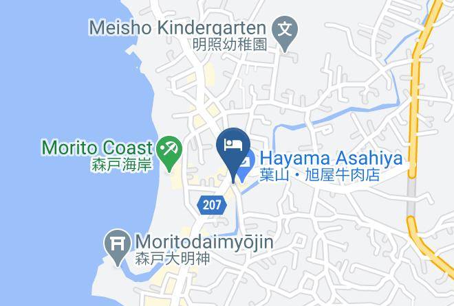 Hayama Townmiura District - Hotel Hayamakan Maps