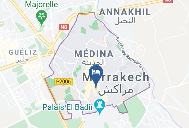 Marrakesh - Hotel Hayat Maps