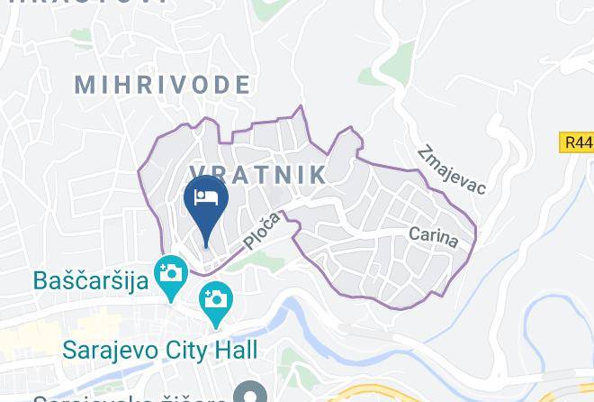 Sarajevo - Hotel Hayat Maps