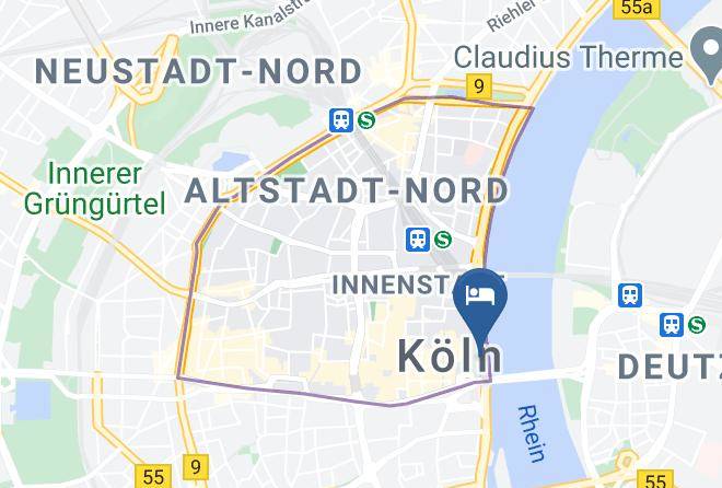 Cologne - Hotel Hayk Maps