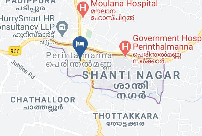 Perintalmanna - Hotel Hazmi Inn Maps
