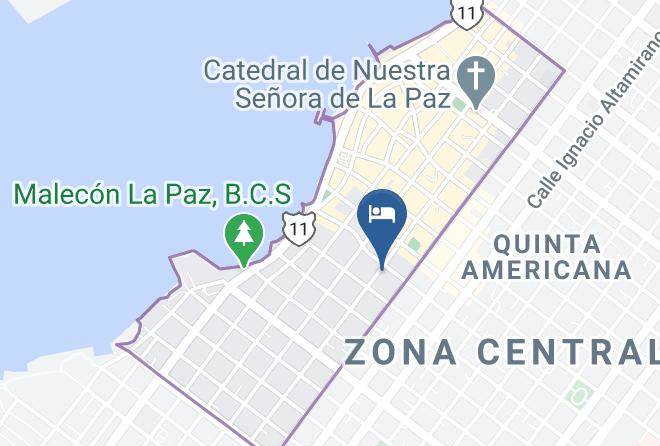 La Paz - Hotel Hblue Maps