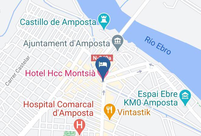 Tarragona - Hotel Hcc Montsia Maps