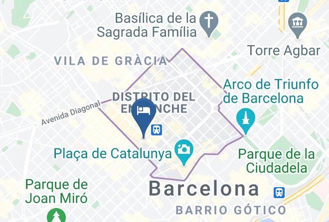 Barcelona - Hotel Hcc Taber Maps