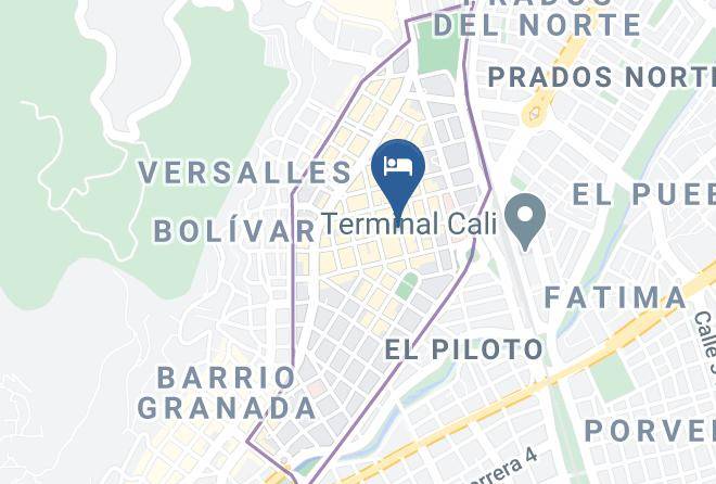 Cali - Hotel Hcr Pasarela Maps