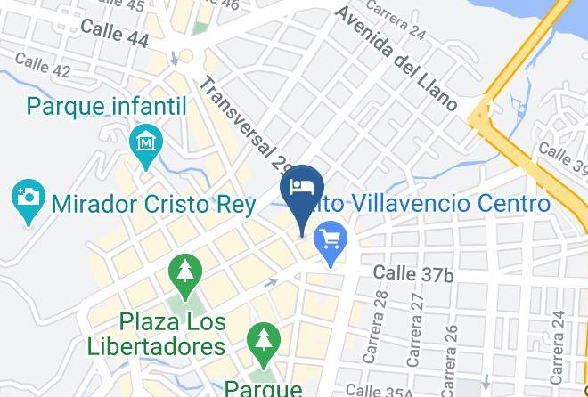 Villavicencio - Hotel Hdn Oriente Maps