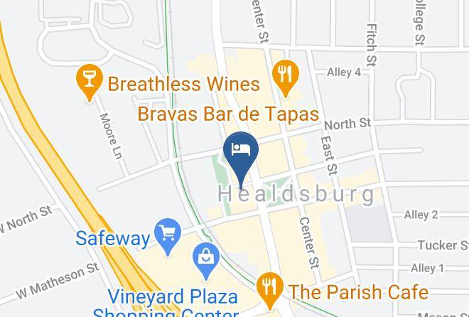 Sonoma - Hotel Healdsburg Maps
