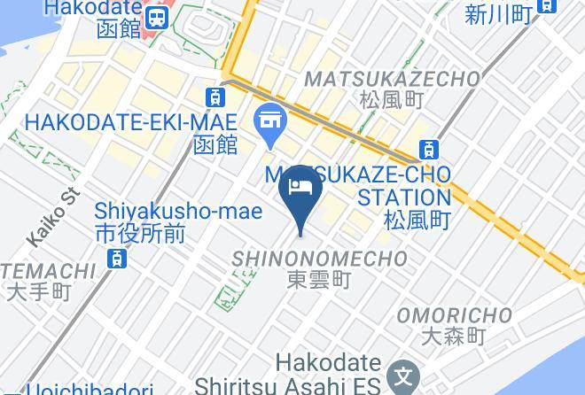 Hakodate City - Hotel Heart Inn Maps