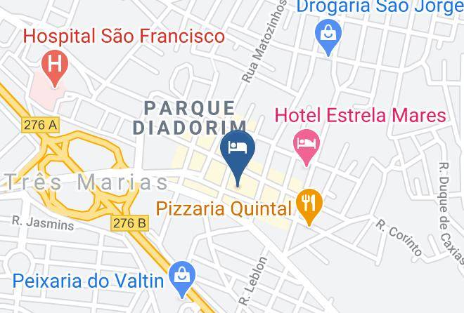Tres Marias - Hotel Hebron Maps