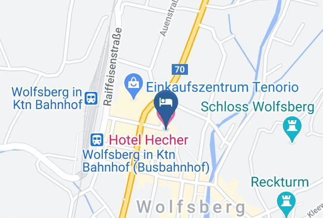 Wolfsberg - Hotel Hecher Maps