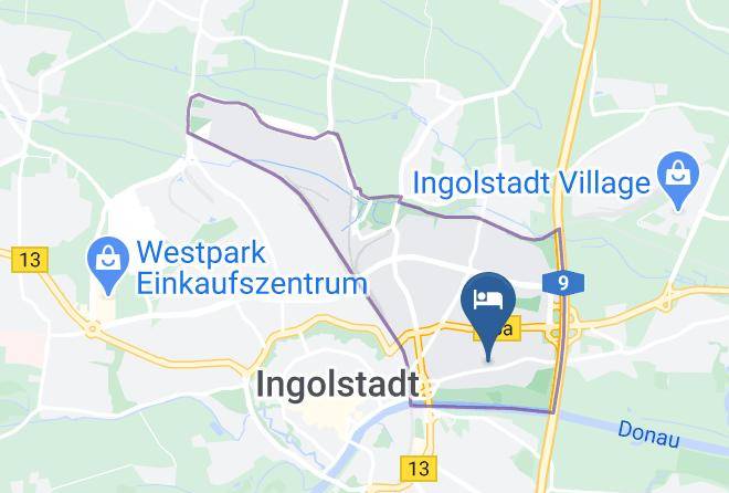 Ingolstadt - Hotel Hecht Maps