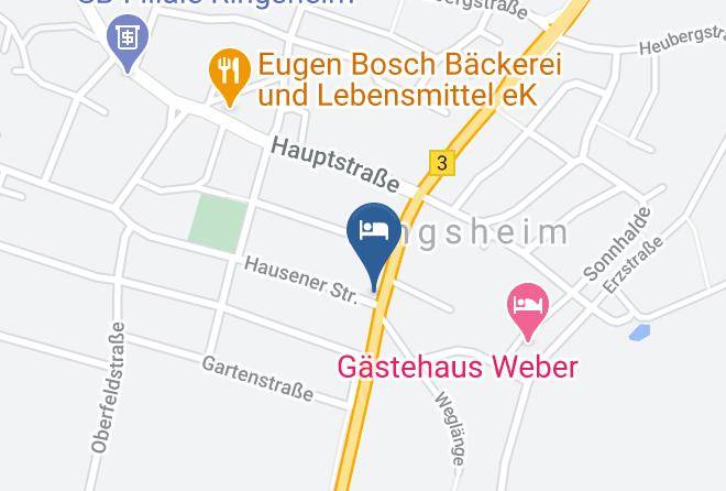 Hotel Restaurant Heckenrose Map