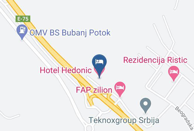 Belgrade City - Hotel Hedonic Maps