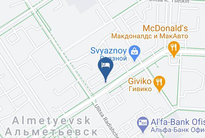 Almetyevsky District - Hotel Heftyannik Maps