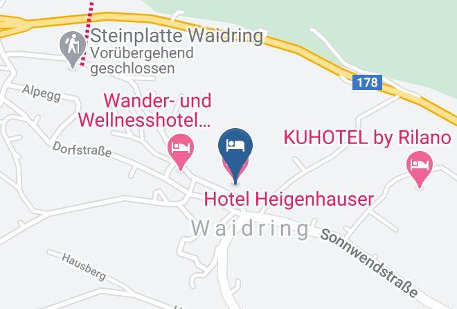 Kitzbuhel - Hotel Heigenhauser Maps