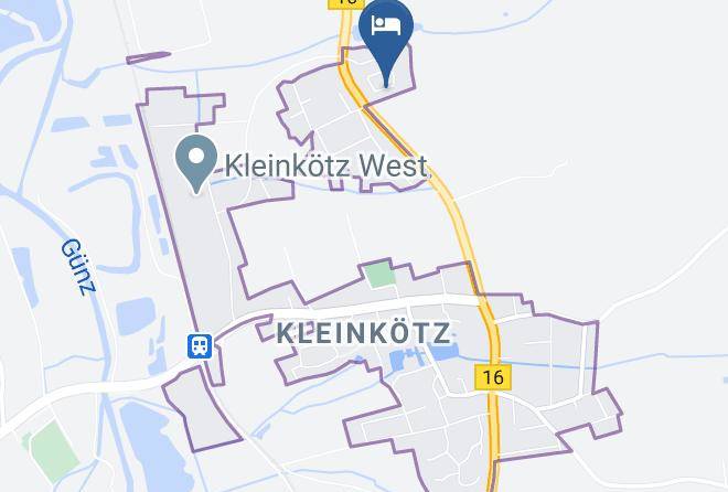 Gunzburg - Hotel Heike Garni Maps