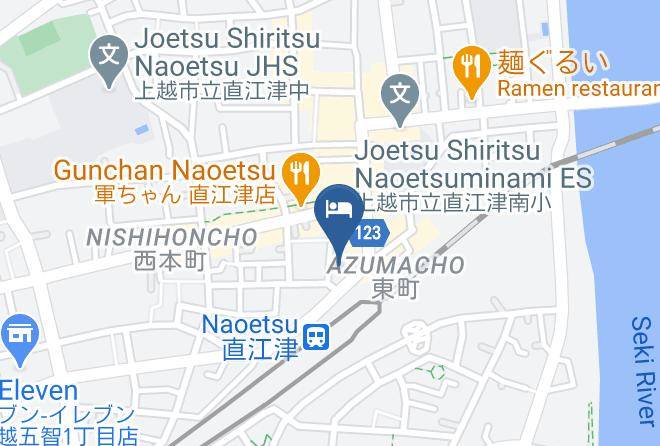 Joetsu City - Hotel Heimat Maps