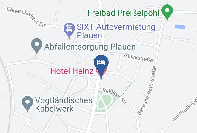 Vogtlandkreis - Hotel Heinz Gbr Maps