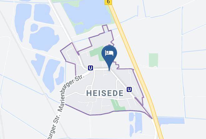 Hotel Heisede Map