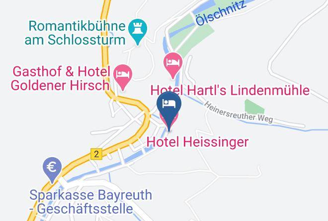 Bayreuth - Hotel Heissinger Maps