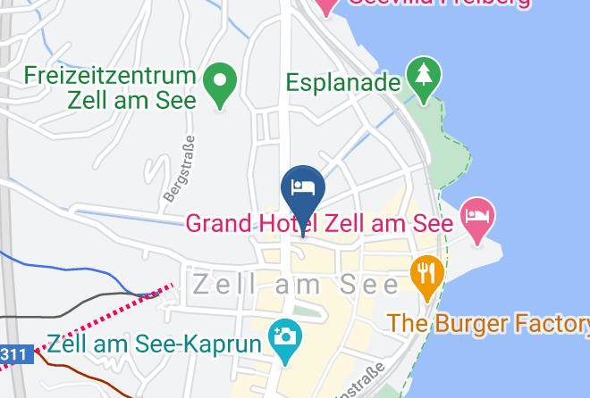 Zell Am See - Hotel Heitzmann Maps