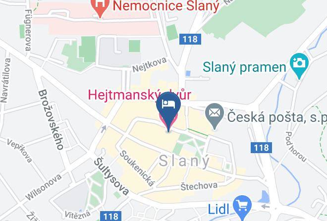 Kladno - Hejtmansky Dvur Maps