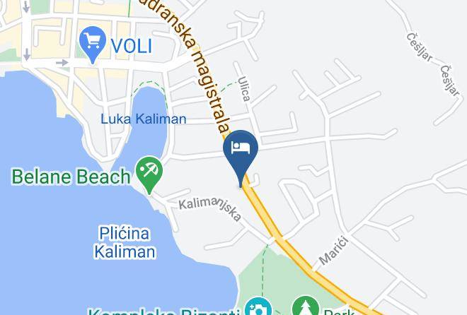 Tivat - Hotel Helada Maps