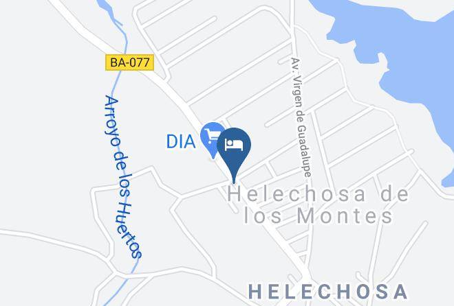 Badajoz - Hotel Helechosa Maps