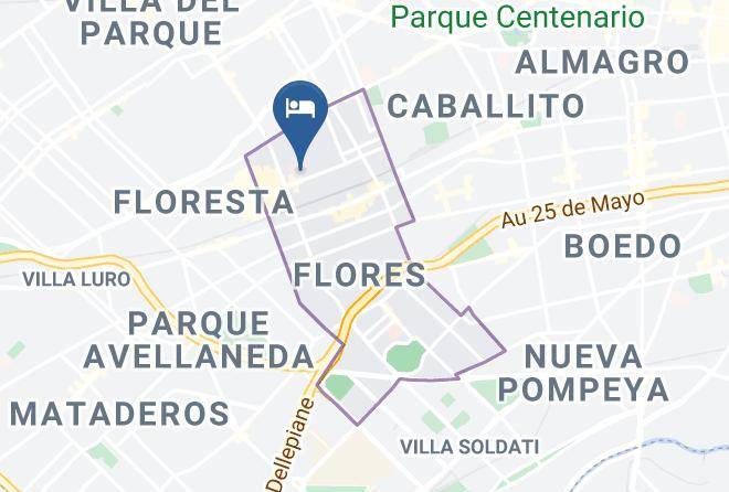 Buenos Aires - Hotel Helen Maps