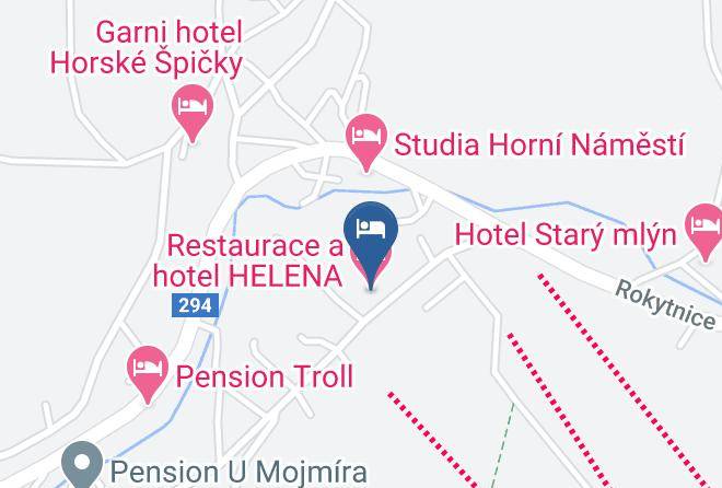 Semily - Hotel Helena Maps