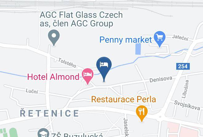 Teplitz - Hotel Helena Maps