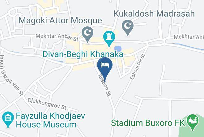 Bukhara - Hotel Helene Oasis Maps