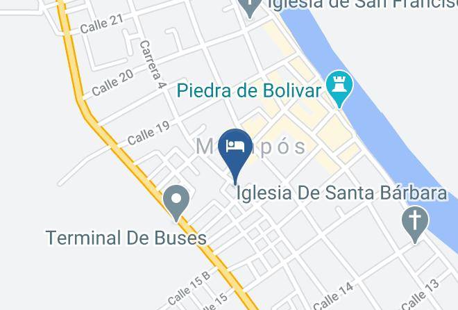 Mompos - Hotel Heliconias Mompox Maps