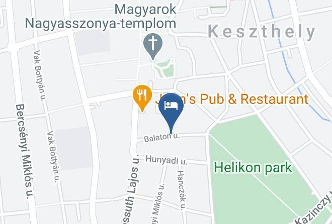 Keszthely - Hotel Helikon Maps